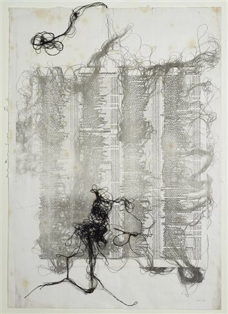 LAI MARIA (1919 - 2013) Senza titolo. 1978. Tecnica mista su carta. Cm 30,00...