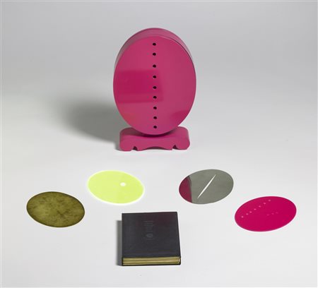 FONTANA LUCIO (1899 - 1960) Portrait d'Antonin Artaud. 1968. Multiplo. Cm...