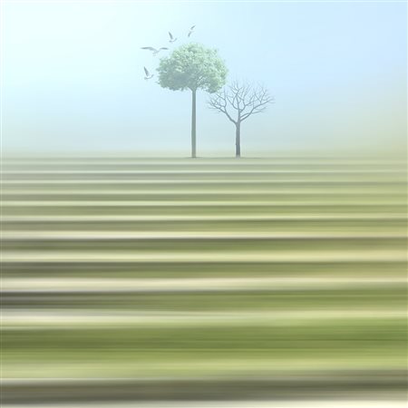 GIANNI GRATTACASO Victory of the Life della serie Dream Tecnica mista Dibond,...