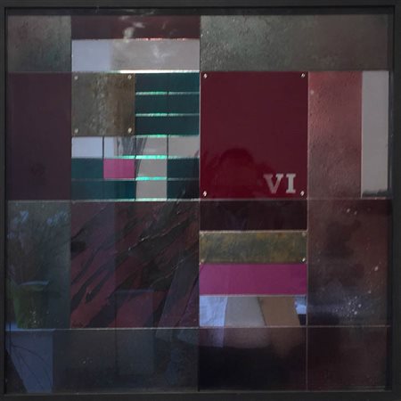 MAURIZIO ROASIO Ira, 2010 Tecnica mista su plexiglass e ferro cm 80x80