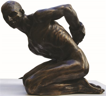 DOMENICO SORRENTINO La libertà bronzo fusione a cera persa cm 38x32x23