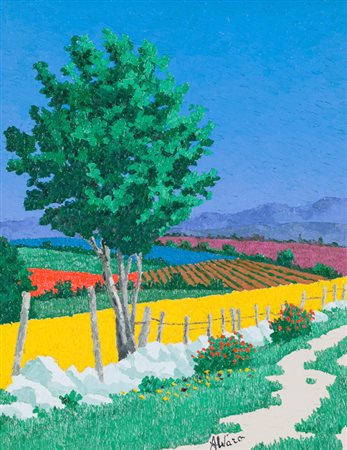 ALVARO CATTANEO (1938)SentieroOlio su telacm 50x40Firma al fronteFirma,...