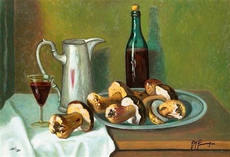 GIOVAN FRANCESCO GONZAGA (1921-2007)Senza TitoloSerigrafia su telacm...