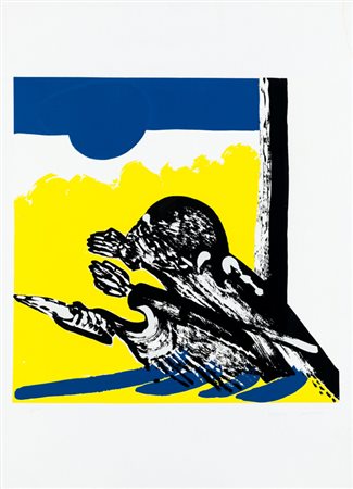 REMO BRINDISI (1918-1996)Senza Titolo, 1972Litografiacm 69x49Firma, datazione...