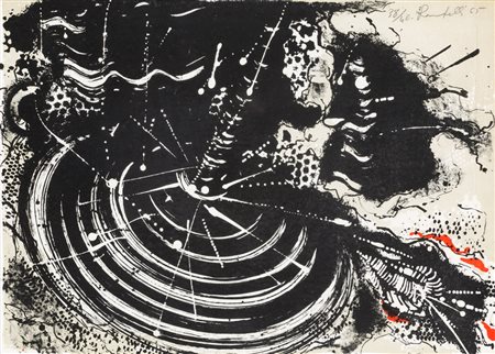 AMILCARE RAMBELLI (1924-1976)Senza Titolo, 1965Litografiacm 25x35,5Firma,...