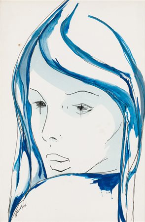 NANI RAZETTI (1924-2013)Senza Titolo, 1996Acquerello e inchiostro su...