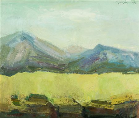 ANONIMOAlta Brianza, 1983Olio su telacm 50x60Firma indecifrata e datazione al...