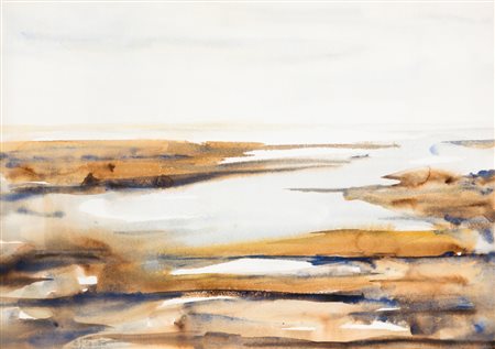 M. G. SANTOROSenza TitoloAcquerello su cartoncinocm 45,5x64,5Firma al fronte