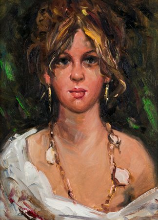 R. DI MARTINO (1945)Senza TitoloOlio su telacm 40x30