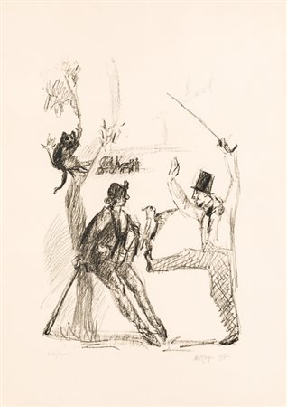 ALDO CARPISenza Titolo, 1972Litografiacm 67,5x48,5Firma, datazione e...