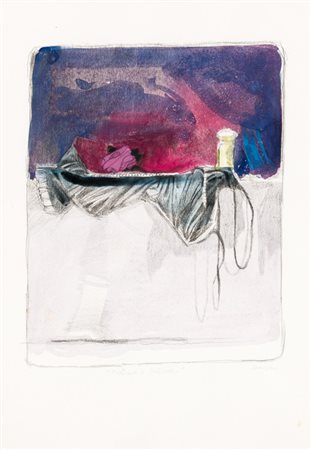 SANSONIProfumo e..Pastelli su cartacm 48x34Firma e titolo al fronte