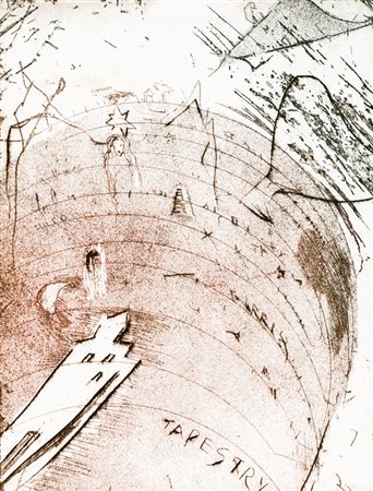 GIOSETTA FIORONI (1932)Tapestry: psiche, metapsiche e guerre stellari,...