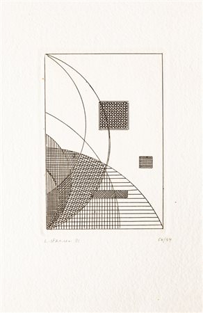 LUIGI VERONESI (1908-1998)Senza Titolo, 1981AcquaforteLastra cm...
