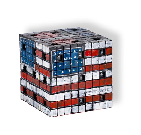 PIERGIUSEPPE PESCE (1965)I want to believe, 2017Scultura in materiale...