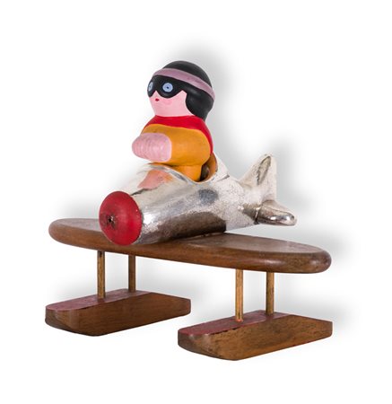 ANONIMOSenza TitoloScultura in legno e metallocm 27x18x20Firma e numerazione...