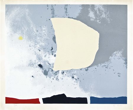 BACCI EDMONDO Venezia 1913 - 1978 senza titolo litografia es. 20/75 65x80 cm...