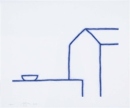 STEFANONI TINO Lecco 1937 senza titolo 2010 disegno a pastelli su cartoncino...