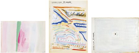 RAMPIN SAVERIO Stra 1930 - Venezia 1992 senza titolo (anni '60) lotto di tre...