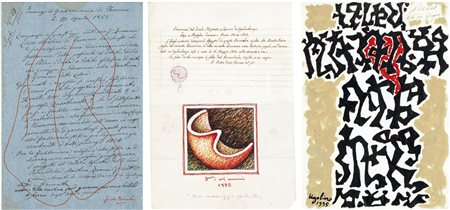 TRAMONTIN G. - VIVIANI V. - UGOLINO DA BELLUNO Soggetti vari lotto di tre...