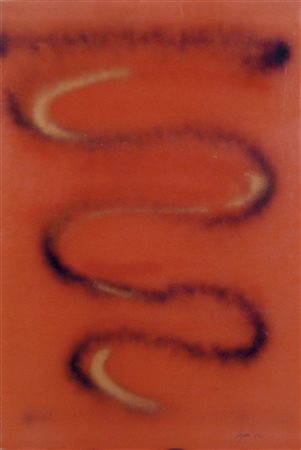 DEGANI EUGENIO Verona 1923 - 2000 Gesto Spray 1970 plastica e spray su...