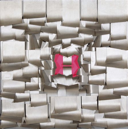 FULGENZI TONI Venezia 1922 - 1998 senza titolo lamiera e tecnica mista su...