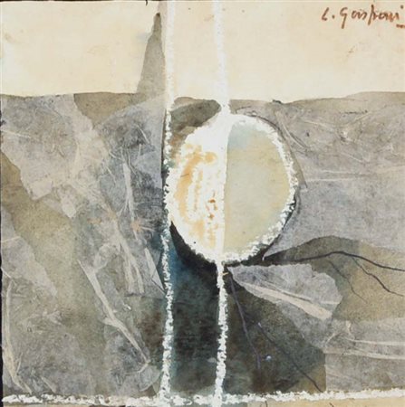 GASPARI LUCIANO Venezia 1913 - 2007 Germinazione 1978 tecnica mista e collage...