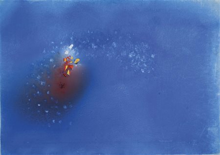 GASPARINI BRUNA Mantova 1913 - Venezia 1998 Estate 1990 olio su tela 70x100...