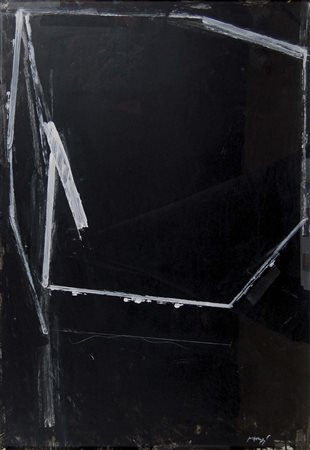 PARDI GIANFRANCO Milano 1933 senza titolo 1995 tecnica mista su cartone...