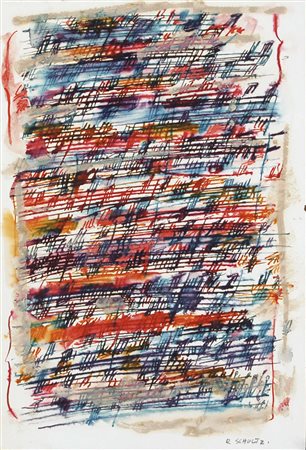 SCHULTZ RAOUL Lero (Egeo) 1931 - Venezia 1971 Composizione musicale 1970...