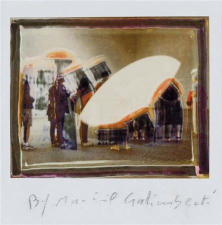 GALIMBERTI MAURIZIO Meda 1956 Neue Wache People in the Light 17 polaroid...
