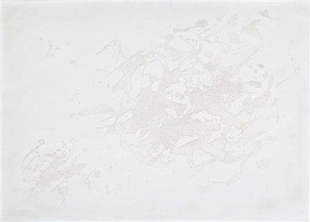 TURCATO GIULIO Mantova 1912 - Roma 1995 Arcipelago 1972 acrilici e tecnica...