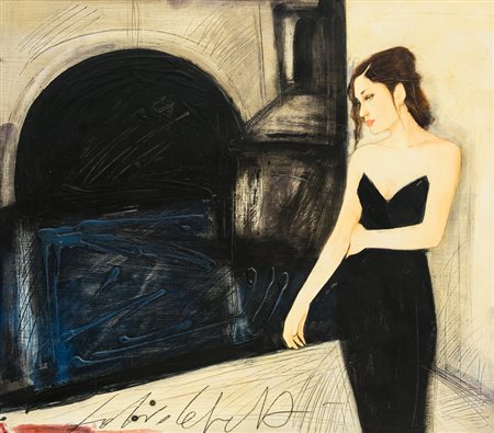 FABIO CALVETTI (1956)Idee che mutano, 2000Tecnica mista su tavolacm...