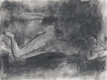 ANDREA CHIESI (1966)Senza Titolo, 1996Pastelli su cartacm 30x40Firma al...