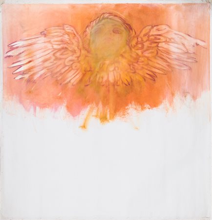 STEFANO TONELLI (1957)L'angelo della Badia, 1992Tecnica mista su tela non...