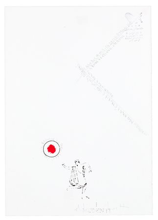 ALIGHIERO BOETTI (1940-1994)Senza Titolo (Pensando agli assiri d'Etruria),...