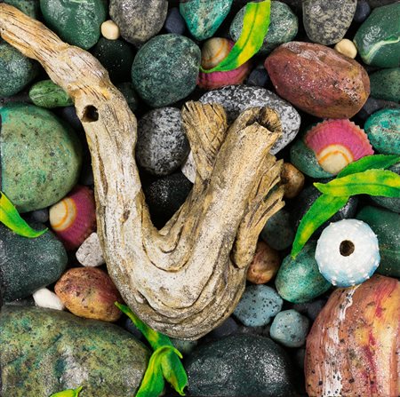 PIERO GILARDI (1942)Spiaggia multicolore, 2005Poliuretano espansocm...