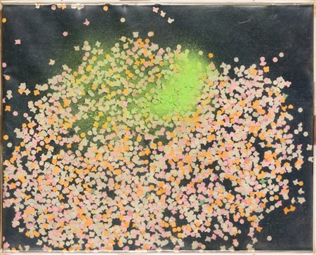 TANO FESTA (1938-1988)Sagittario, 1984Acrilici e coriandoli su telacm...