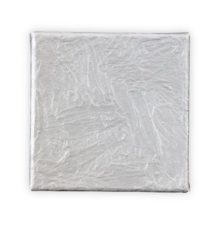 BERNARD AUBERTIN (1934-2015)Monocromo argento, 2010Pittura argento su telacm...