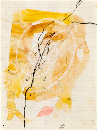 HUBERT SCHEIBL (1952)Senza Titolo, 1988Acquerello e grafite su carta...