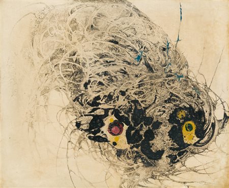 GIANNI DOVA (1925-1991)Senza Titolo, 1952Olio su telacm 50x60Firma e...