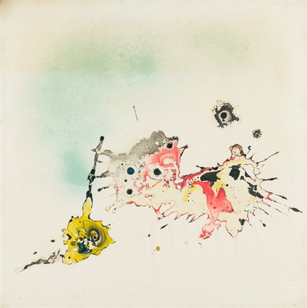 GIANNI DOVA (1925-1991)Senza Titolo, 1952Olio su telacm 70x70Firma e...