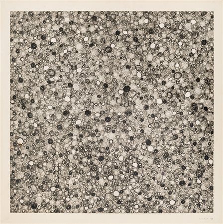 RICCARDO LICATA (1929-2014)Astrale N.1 - 6L, 1953Grafite su cartoncino...