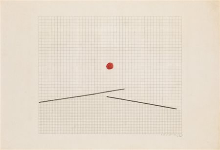 BICE LAZZARI (1900-1981)Senza Titolo, 1974Grafite e pastelli su cartacm...