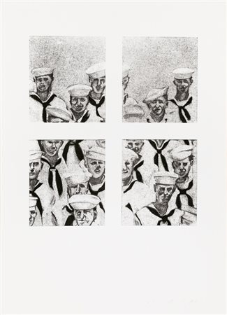 RICHARD ARTSCHWAGER (1923-2013)Senza Titolo, 1972Litografiacm 65x45Firma e...