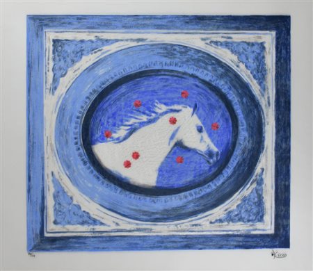 Kicco AMA LA NATURA serigrafia su pvc neutro, cm 70x90 esemplare 84 su 125...