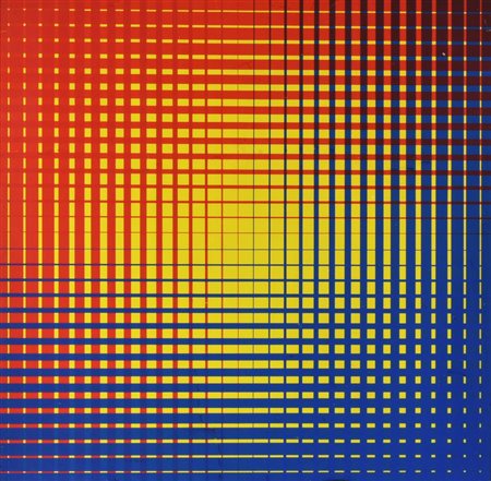 Getulio Alviani COMPOSIZIONE litografia su carta, cm 65x65 sul retro: firmato...