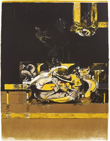Graham Vivian Sutherland 1903 - 1980 Senza titolo Acquaforte 63 x 47.5 cm...