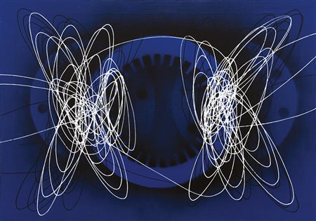 Roberto Crippa 1921 - 1972 Spirale, 1951 Olio su tela 50 x 70 cm (19.69 x...