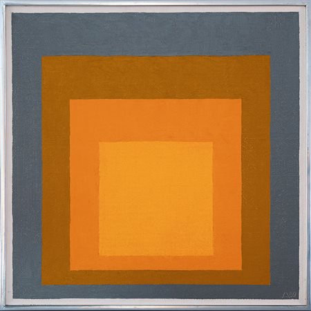 Josef Albers 1888 - 1976 Study for Homage to the Square: Profuse, 1969 Olio...