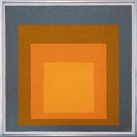 Josef Albers 1888 - 1976 Study for Homage to the Square: Profuse, 1969 Olio...